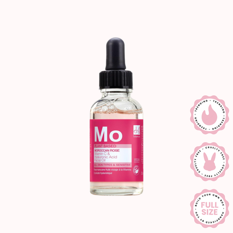 Moroccan Rose Facial Oil with Hyaluronic Acid & Vitamin C