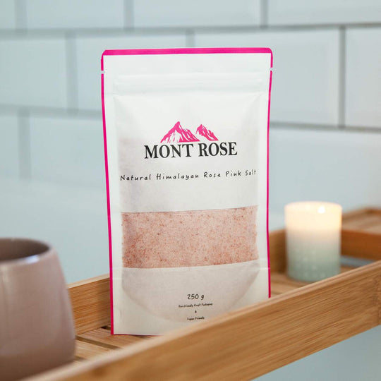 Mont Rose’s Natural Himalayan Rose Pink Salt