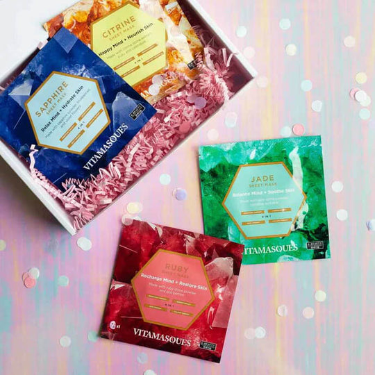 Astrology Limited Edition Box: Vitamasques Gemstone Sheet Masks