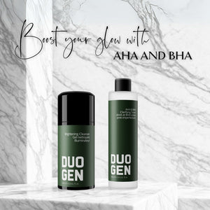 Boost Your Glow with AHA and BHA